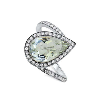 white gold ring
