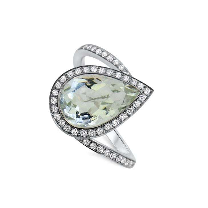 white gold ring