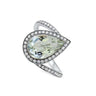 white gold ring