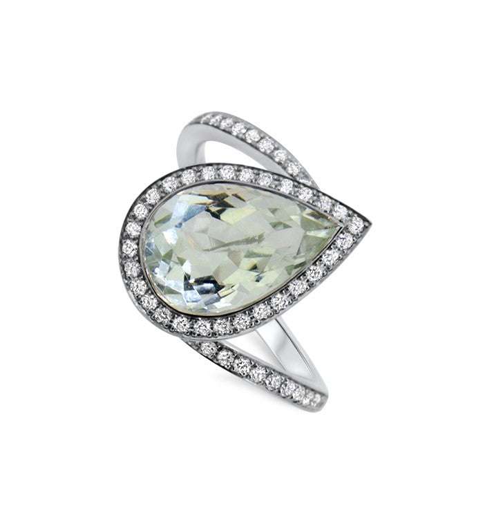 white gold ring