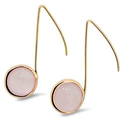 turandot rose gold earrings