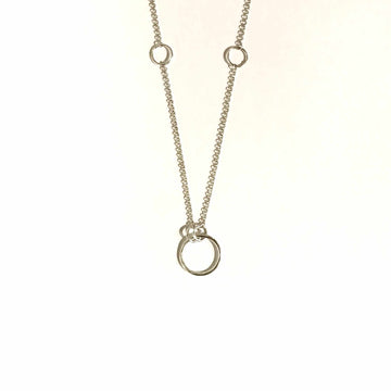 ocean silver necklace 
