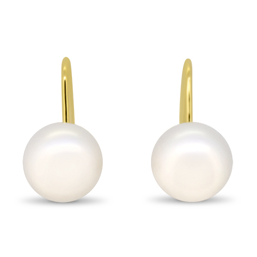 yellow gold pearls