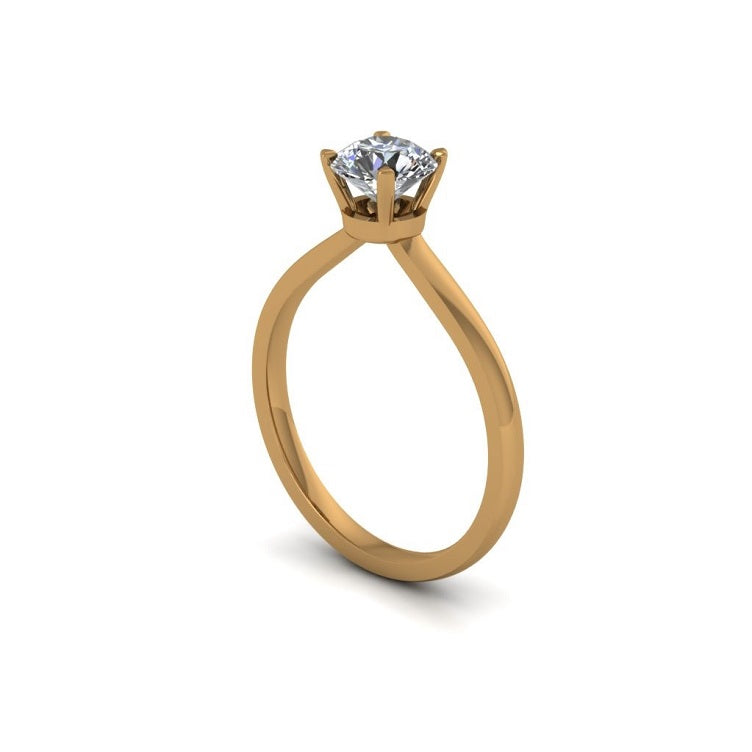 Lesunja Perfect Fit Diamond Gold Ring