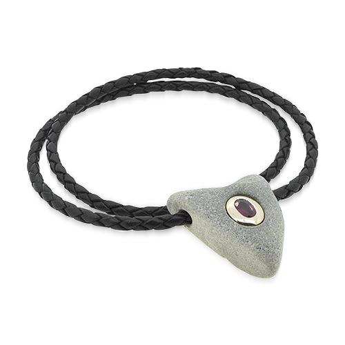 white gold ruby necklace