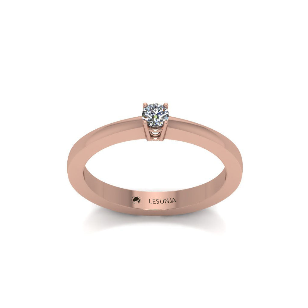 Lesunja Romance Diamond Gold Ring