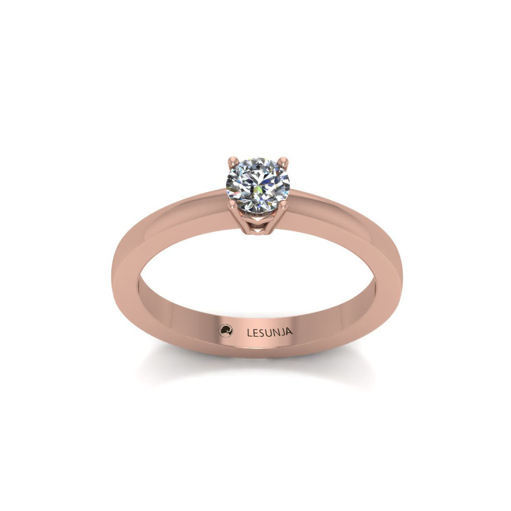 Lesunja Romance Diamond Gold Ring