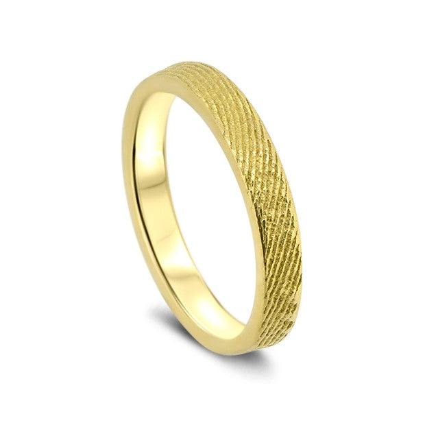 Lesunja Sepia Always Happy Yellow Gold Ring