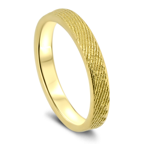 Lesunja Sepia Always Happy Yellow Gold Ring