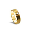 Lesunja Ring Roségold Sepia Diamant