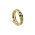 Lesunja Sepia Dream – Goldring mit Rohdiamanten