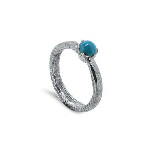 caribbean white gold ring
