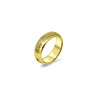 skyline barcelona gold plated ring