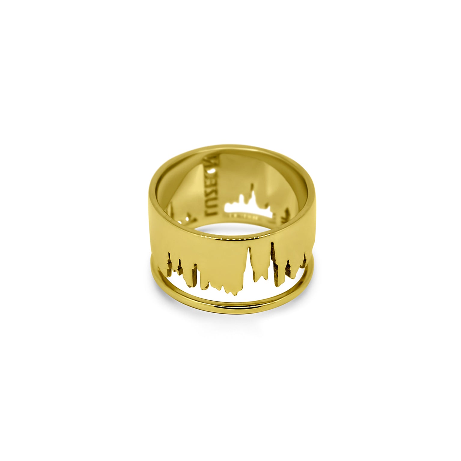 Lesunja Skyline Lucerne Gold Plated Ring