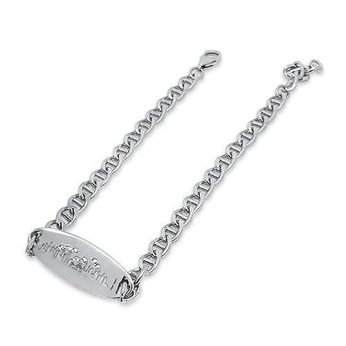 new york silver bracelet