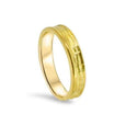 Lesunja Hochzeit Kleiner Glücksring aus Gelbgold