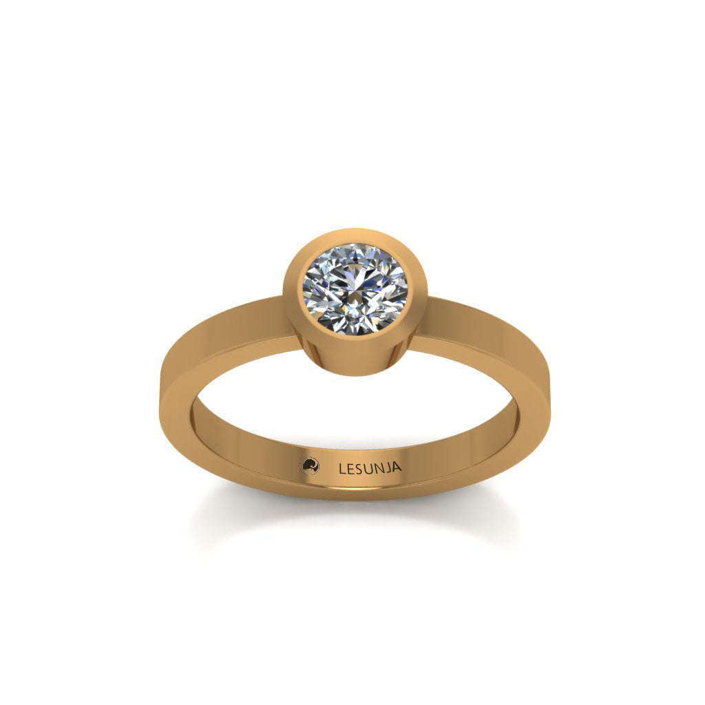 Lesunja Soulmate Diamond Gold Ring