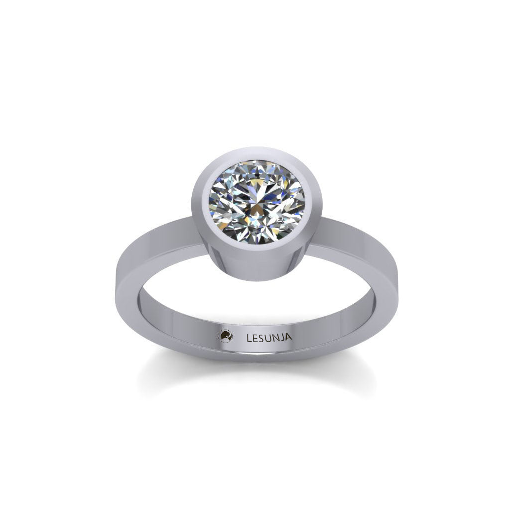 white gold diamond rings for engagement