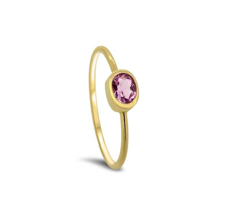 spring breeze yellow gold ring