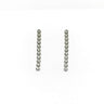 Lesunja Sweet Blue Sea Topaz White Gold Earrings, handmade fine jewellery from Switzerland