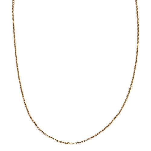 Lesunja Sweet Present Rose Gold Plated Anchor Chain, handmade fine jewellery from Switzerland