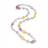 Lesunja Symphonie Of Colours Silver Necklace, handmade fine jewellery from Switzerland