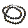 Lesunja Tiger Eyes Necklace, handmade fine jewellery from Switzerland