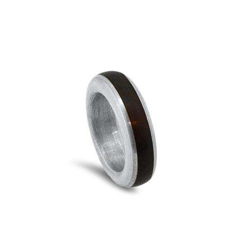 Lesunja Union Of Nature Silver Ring, handmade fine jewellery from Switzerland