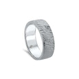 Lesunja Platin Ring Weiß Natur