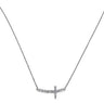 gold and diamond cross necklace