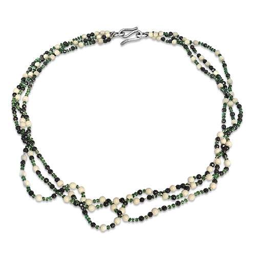green garnet necklace