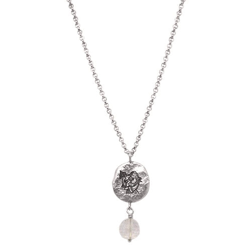 Best Zodiac Virgo Silver Necklace - Lesunja Fine Jewellery