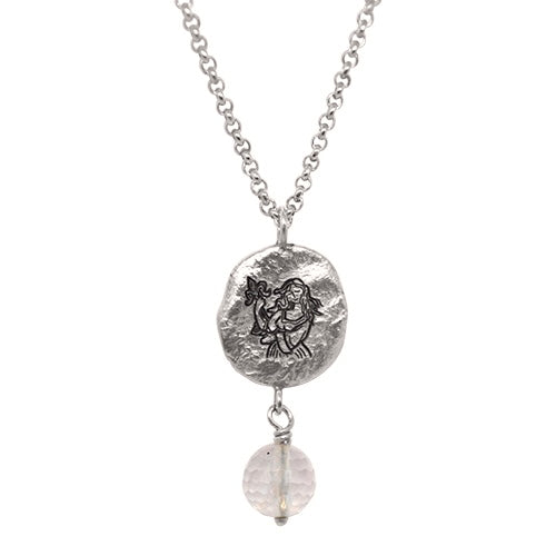 Best Zodiac Virgo Silver Necklace - Lesunja Fine Jewellery