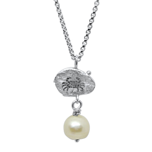 Lesunja Zodiac Cancer Silver Necklace
