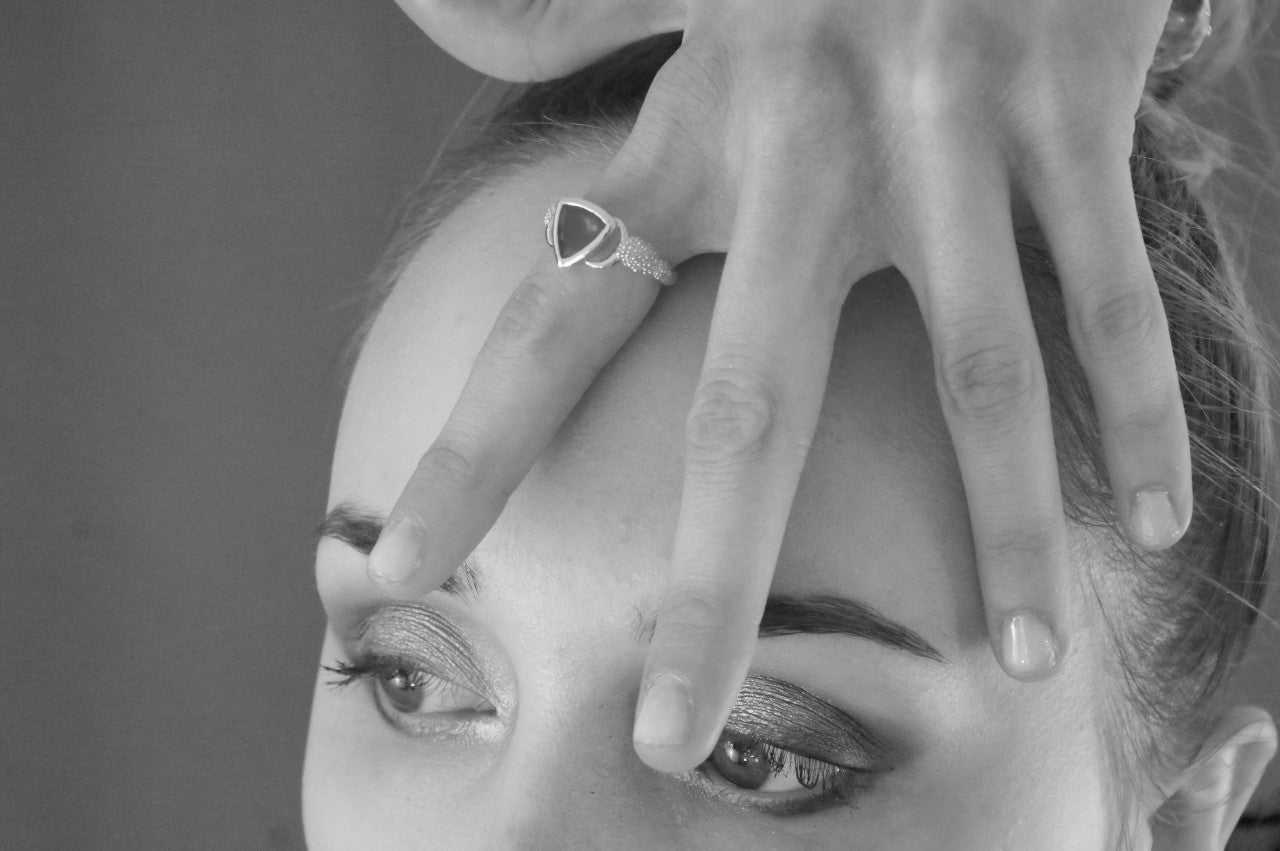 fire opal gold ring price in ch